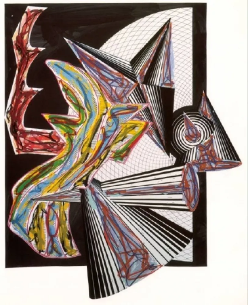 丝网印刷 Stella -  THEN CAME DEATH AND TOOK THE BUTCHER