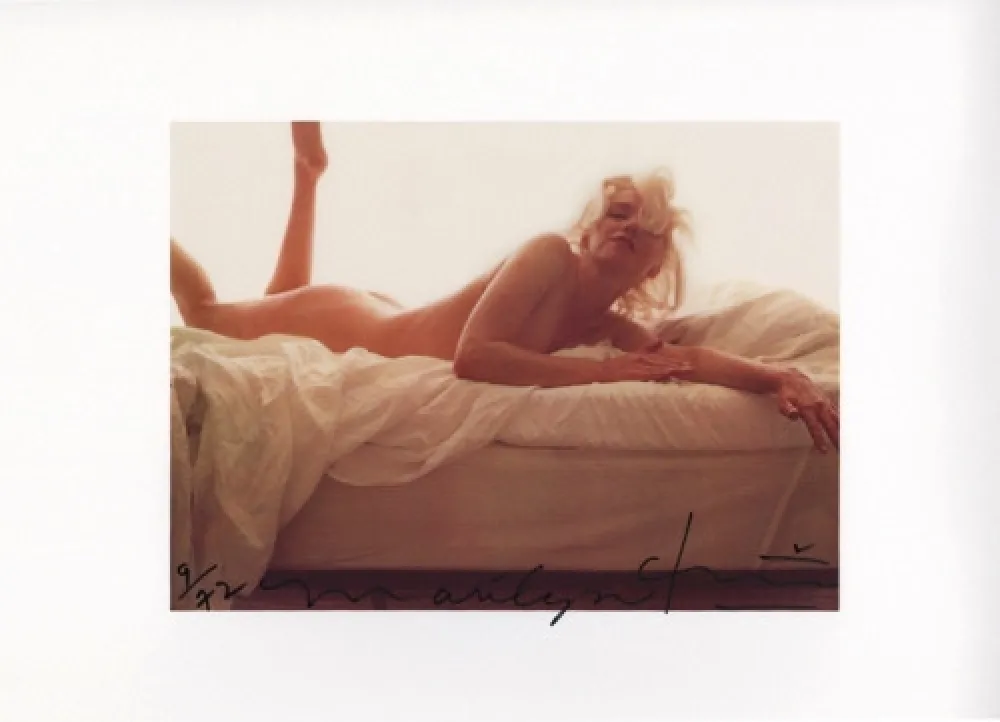 复数作品 Stern - Marilyn colour nude on the bed