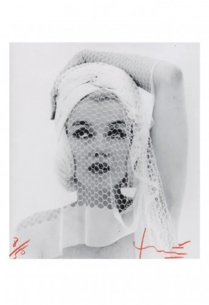 复数作品 Stern - Marilyn looking up in the wedding veil