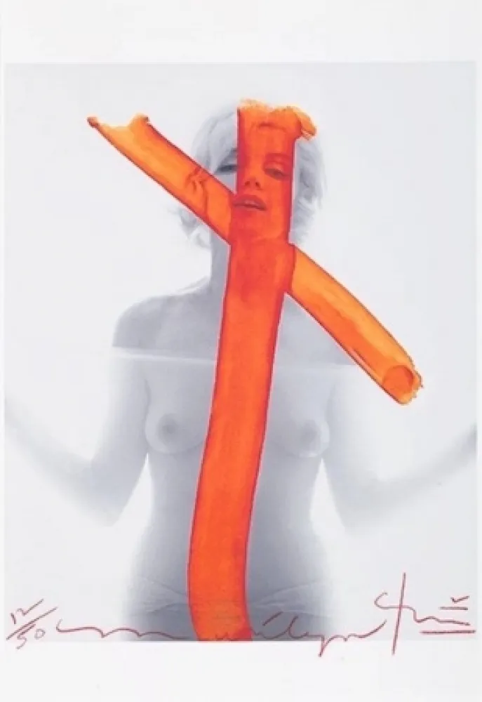 摄影 Stern - Marilyn Monroe, Crucifix