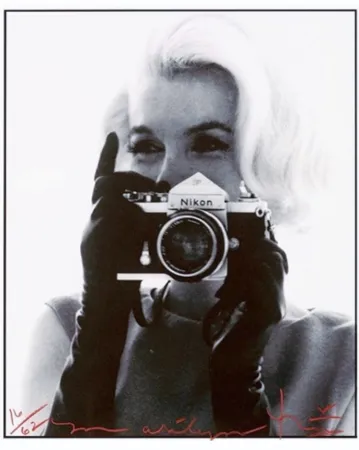 摄影 Stern - Marilyn with Nikon (Close Up)