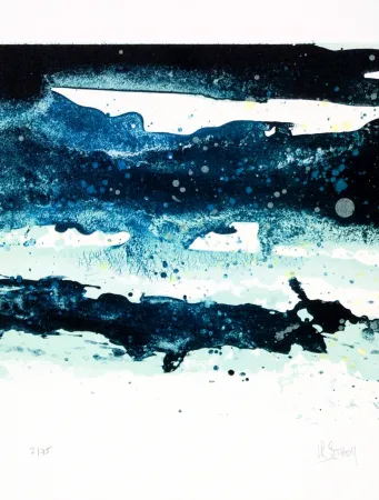 石版画 Stholl - Fraktion de contre vagues