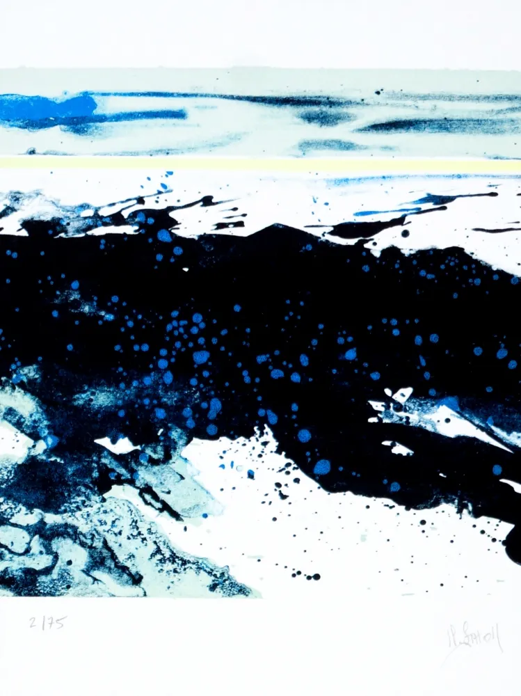 石版画 Stholl - Fraktion de contre vagues