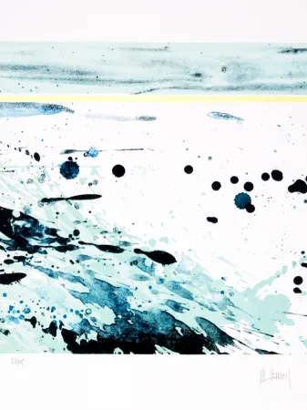 石版画 Stholl - Fraktion de contre vagues