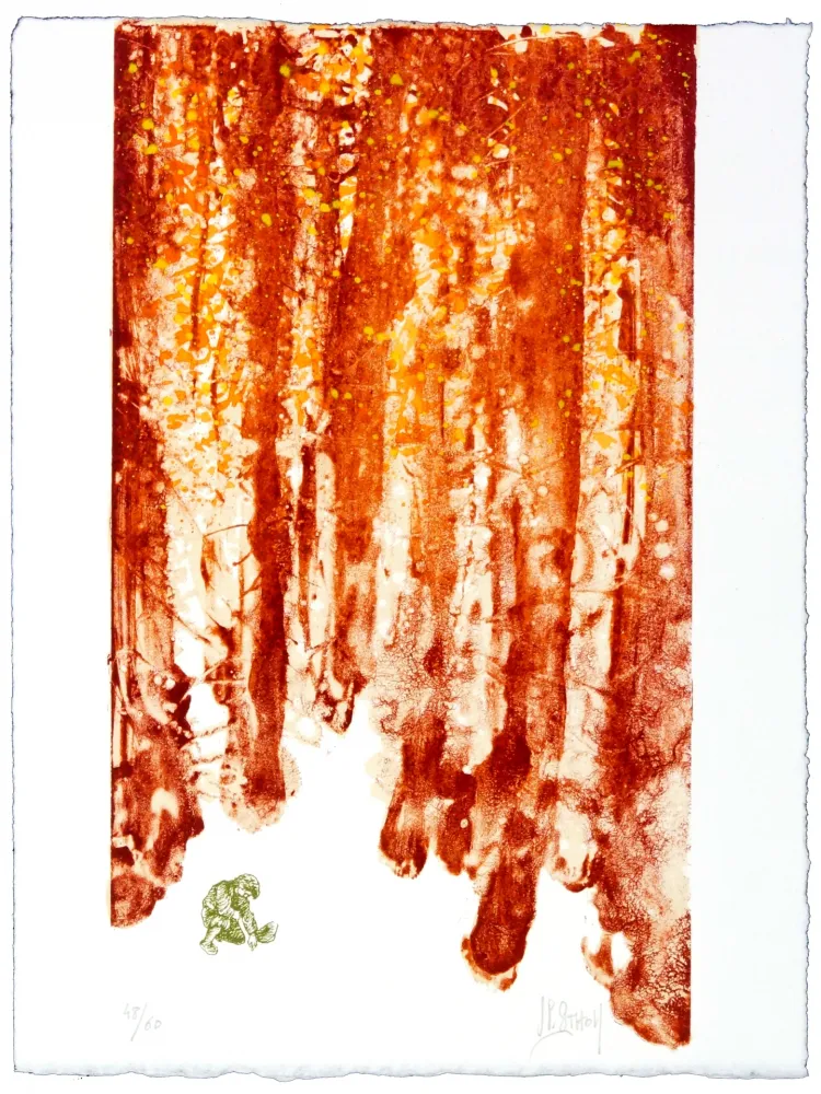 石版画 Stholl - Le petit poucet 4