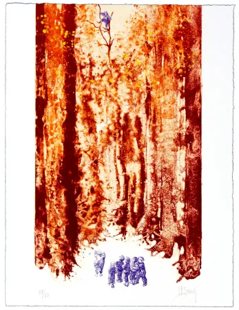 石版画 Stholl - Le petit poucet 5