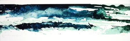 石版画 Stholl - Roches & roll à contre vague 1