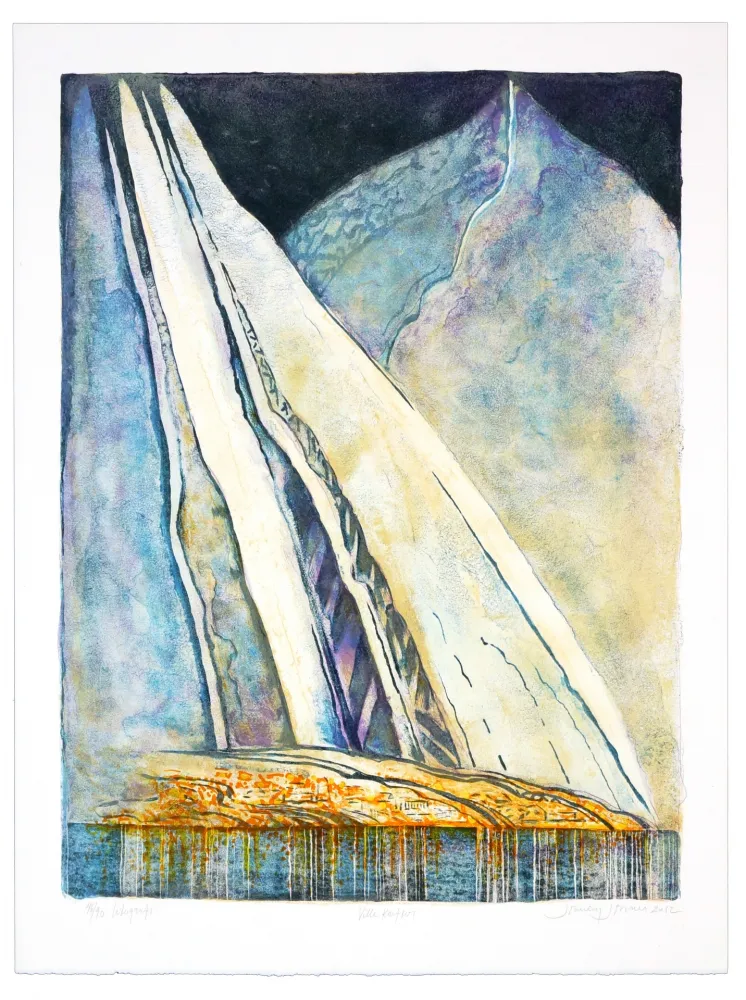 石版画 Stornes - Ville Kufter