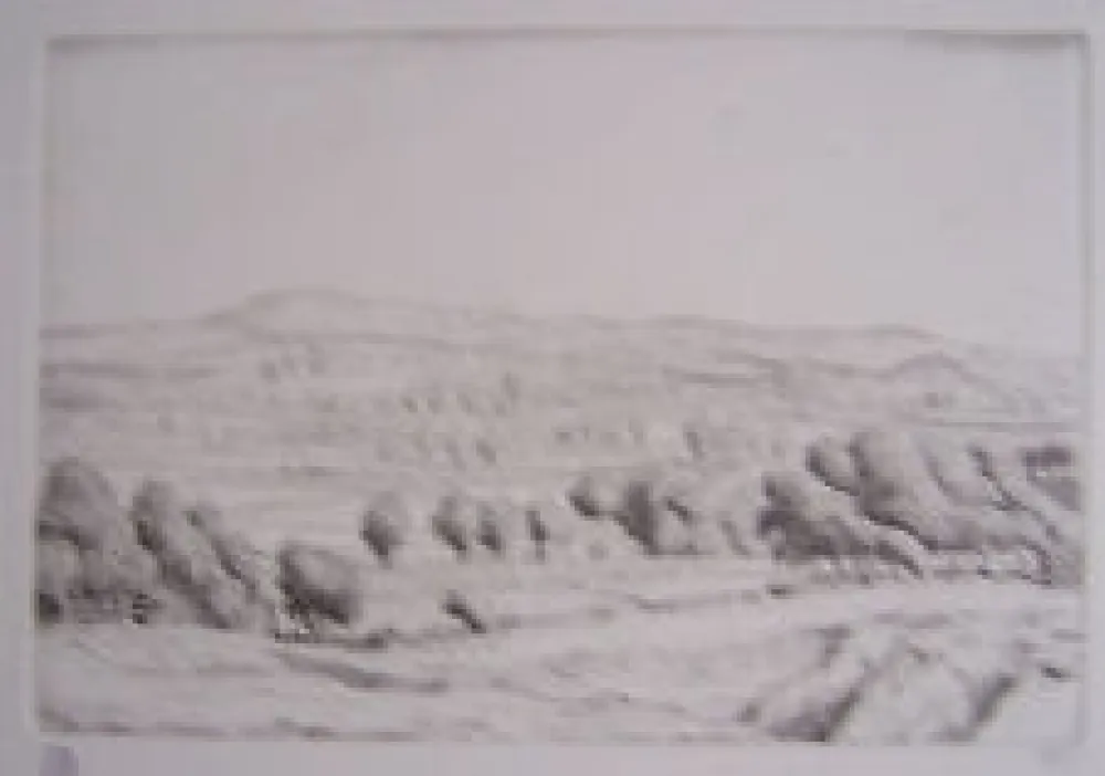 版画 Strang - A Sussex Farm