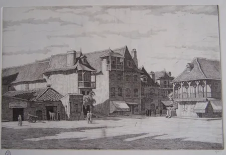 版画 Strang - Salies-de-Béarn