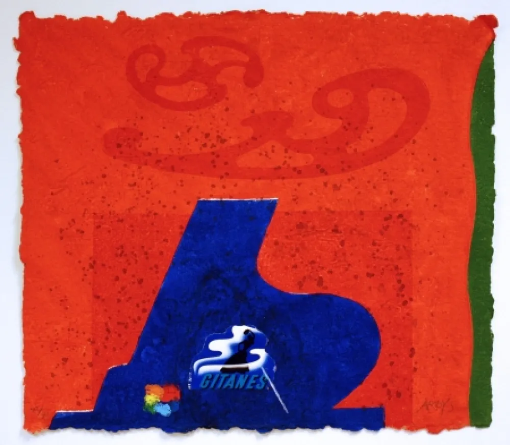 金刚砂版画 Strüwer - French Piano