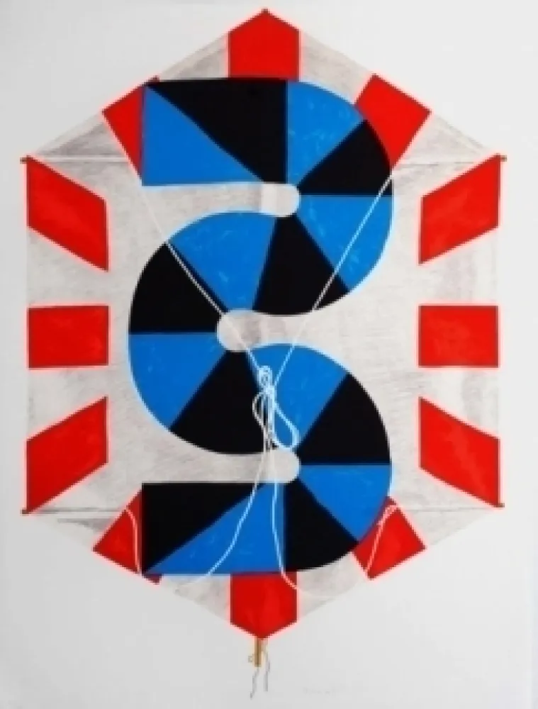 石版画 Sugai - La vitesse du vent