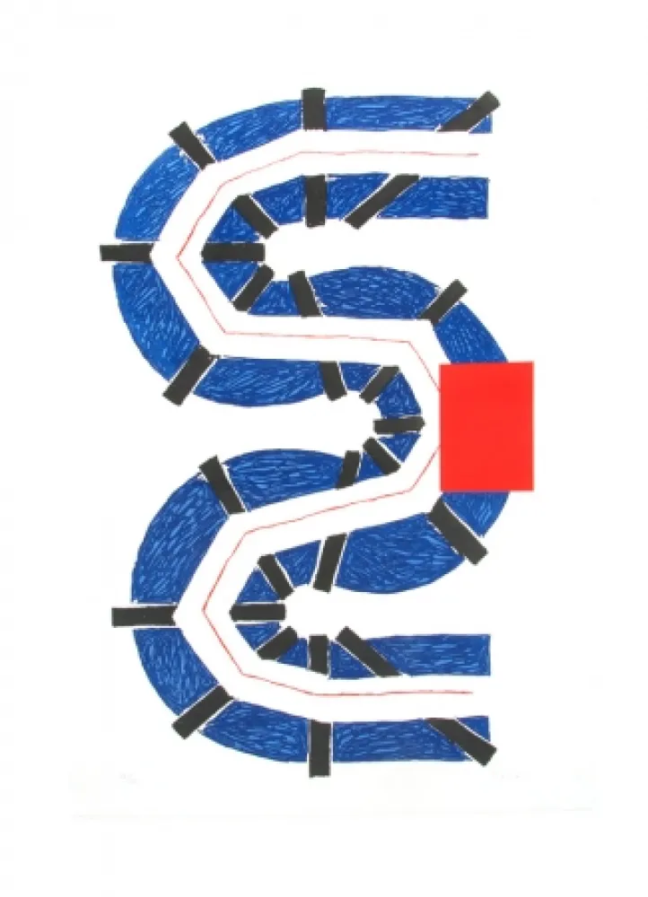 蚀刻飞尘法 Sugai - S bleu