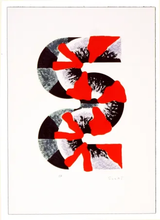 石版画 Sugai - Sans titre 