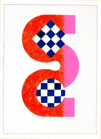 石版画 Sugai - Sans titre 