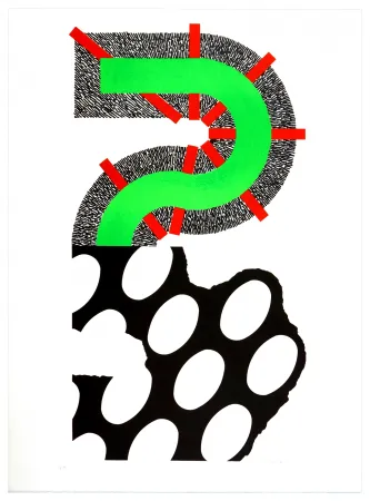 石版画 Sugai - Sans titre