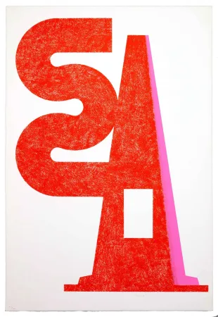 石版画 Sugai - Sans titre