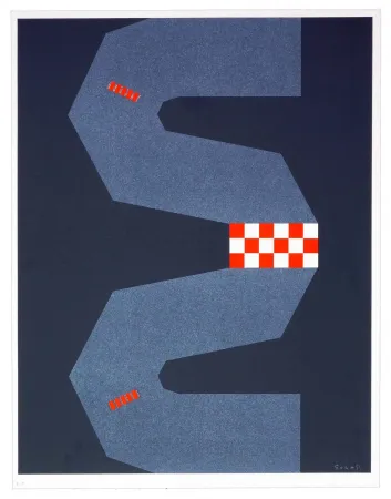 石版画 Sugai - Sans Titre