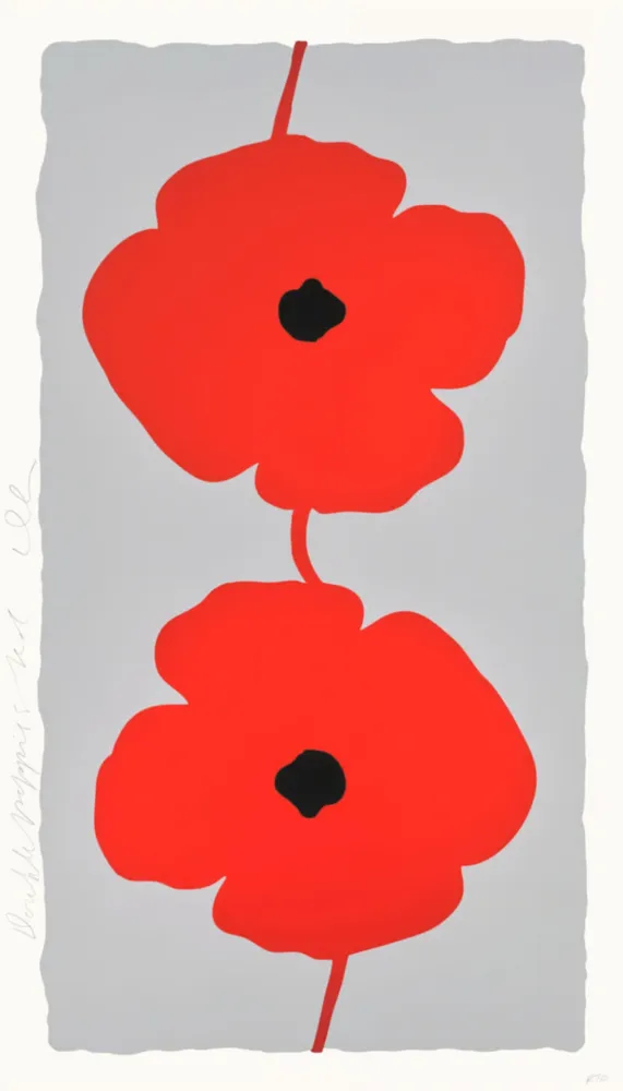 复数作品 Sultan - Double Poppies Red
