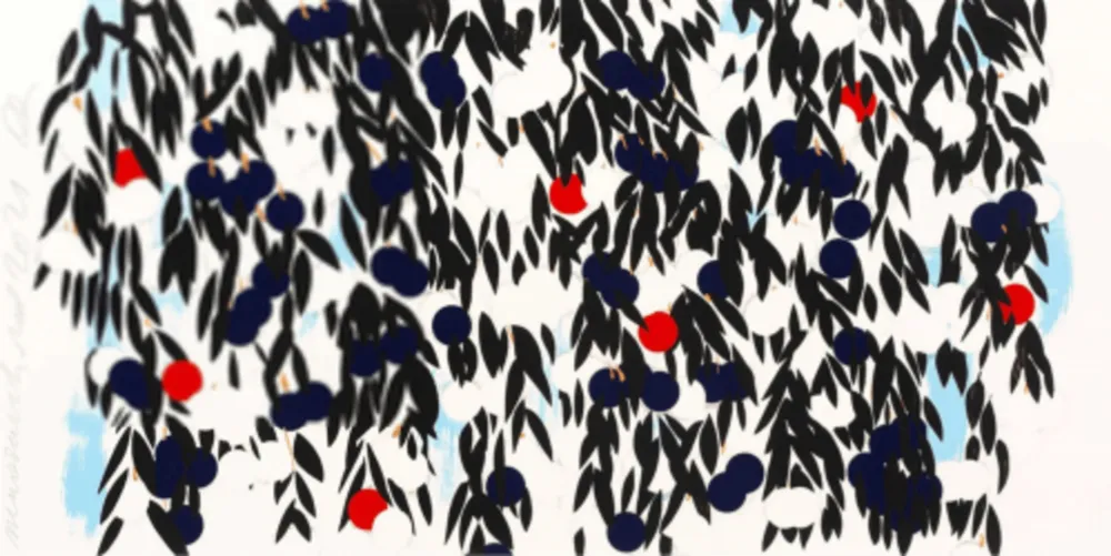 复数作品 Sultan - Mimosa with Red