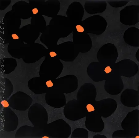 丝网印刷 Sultan - Orange and Black