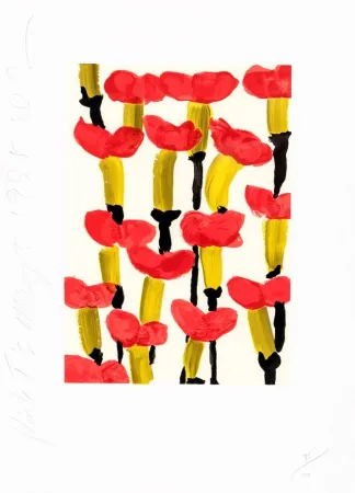 丝网印刷 Sultan - Red Bells