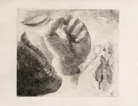 版画 Survage - Composition surréaliste