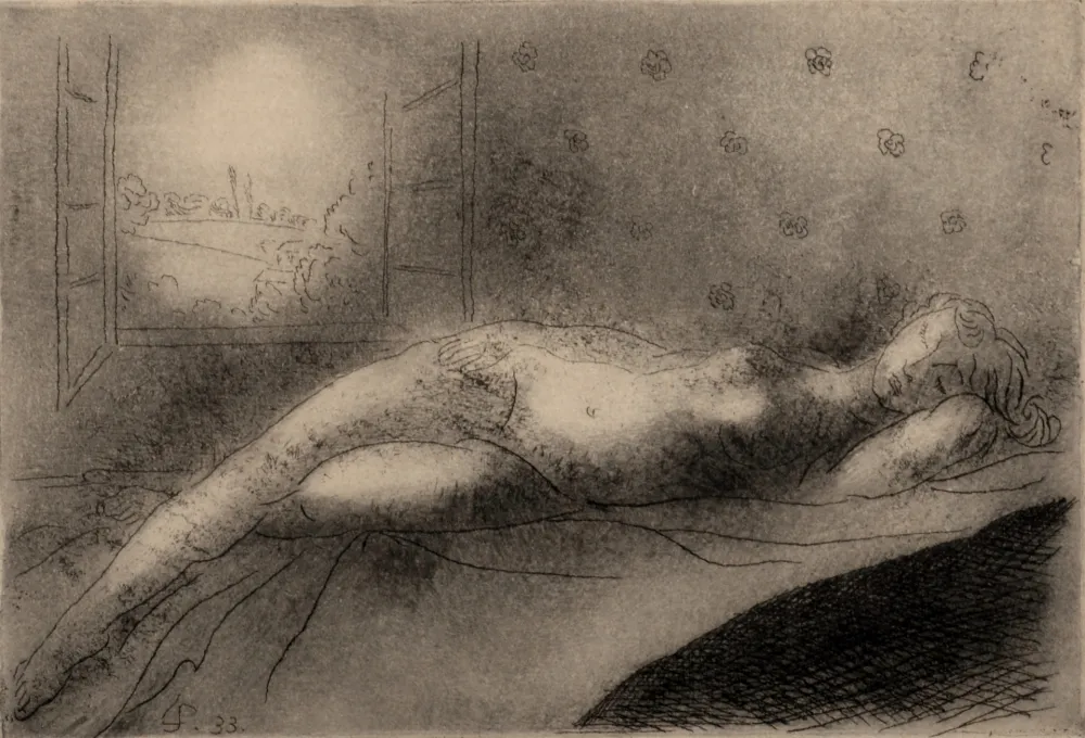 木刻 Survage - Composition surréaliste (A), 1933