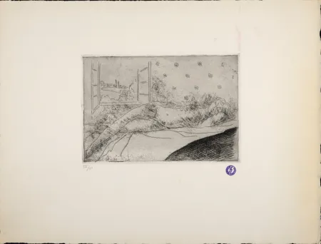 蚀刻版画 Survage - Composition surréaliste (C), 1933