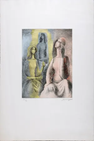 版画 Survage - Femmes de pêcheurs, c. 1931 - Hand-signed!