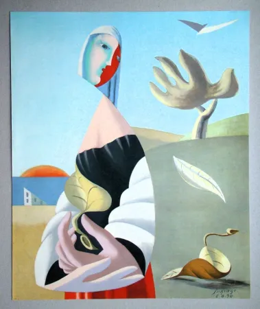 镂版印刷 Survage - Mélancolie