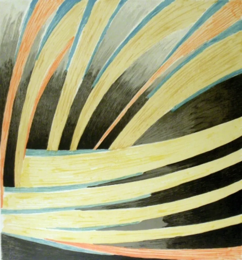 石版画 Survage - Rythmes colorés 2