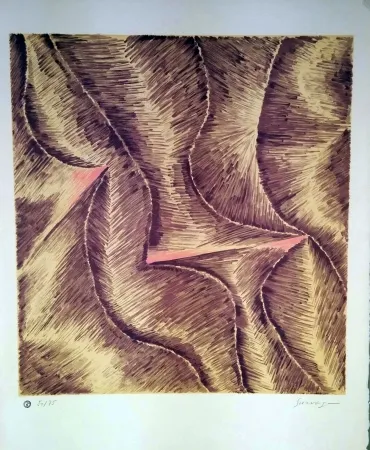 石版画 Survage - Rythmes colorés