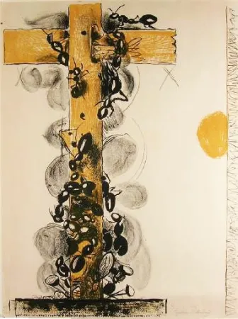 石版画 Sutherland - HORMIGAS