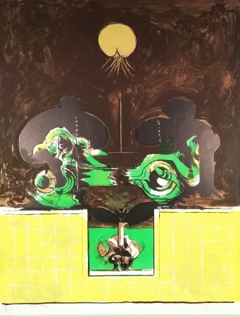 石版画 Sutherland - La Brèche