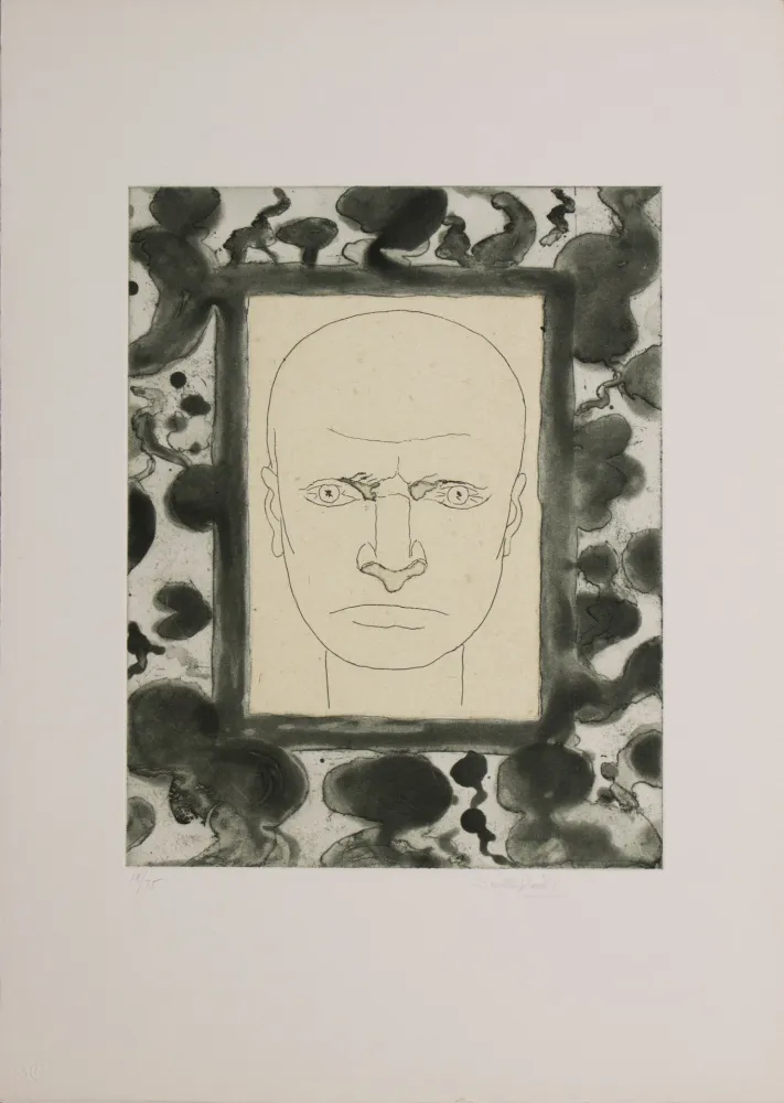 蚀刻版画 Sutherland - Untitled