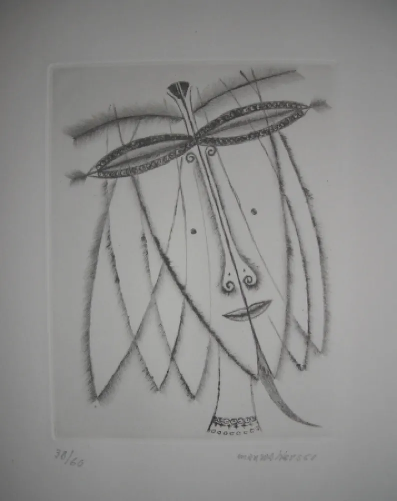 蚀刻版画 Svanberg - The international avant garde 2