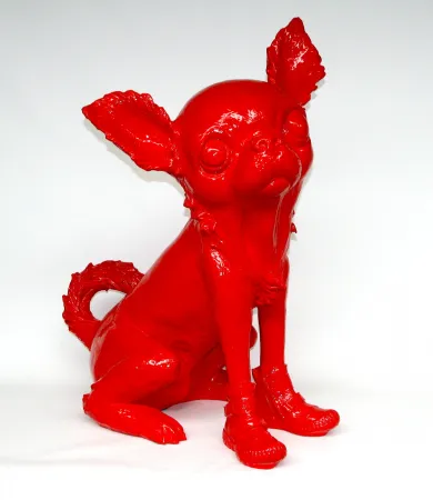 复数作品 Sweetlove - Cloned Chihuahua with shoes