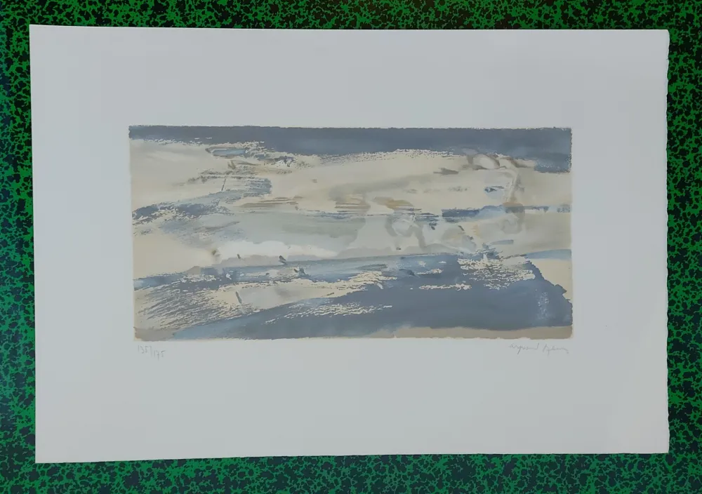 石版画 Szenes - Plage du nord (1982)