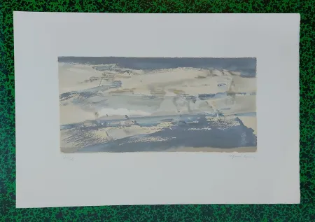 石版画 Szenes - Plage du nord (1982)