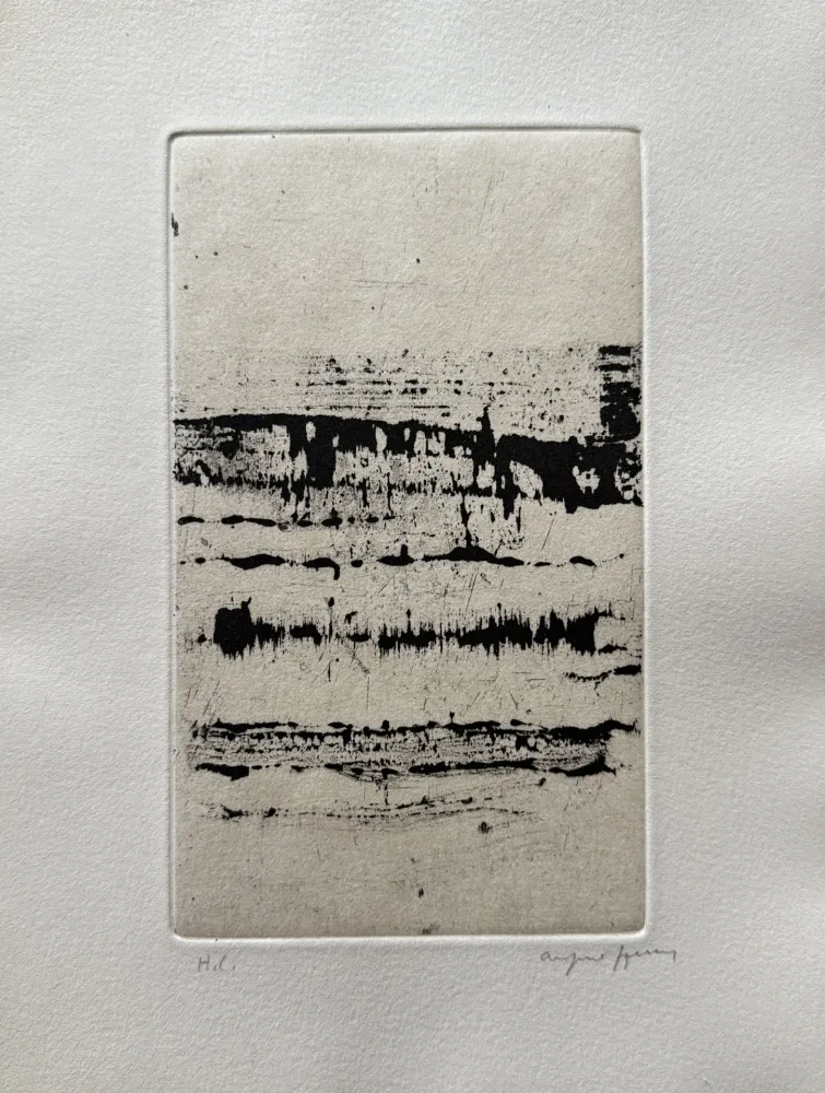 蚀刻版画 Szenes - Sans titre, 1976