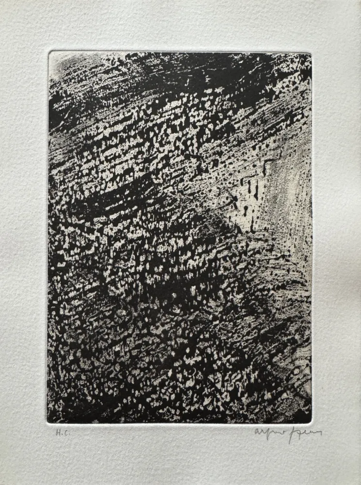 蚀刻版画 Szenes - Sans titre, 1976