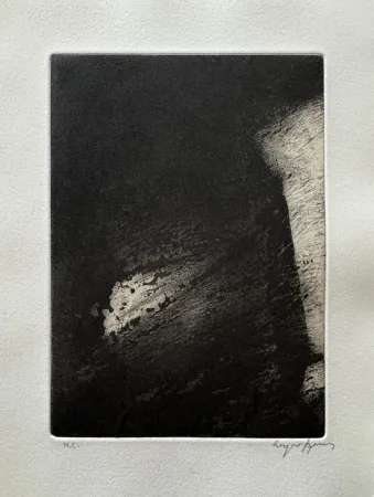 蚀刻版画 Szenes - Sans titre, 1976