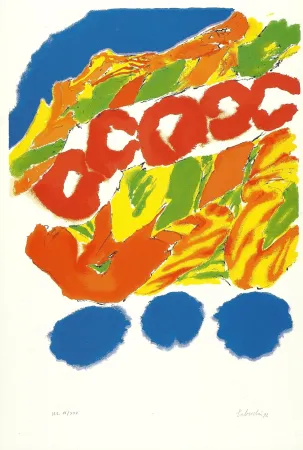 石版画 Tabuchi - JO BARCELONE 1992