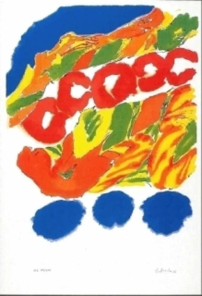 石版画 Tabuchi - Sans titre