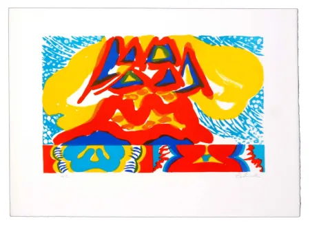 石版画 Tabuchi - Sans titre