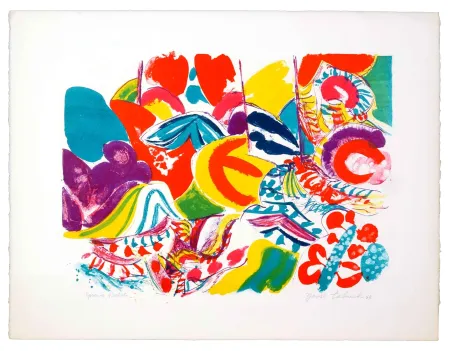 石版画 Tabuchi - Sans titre