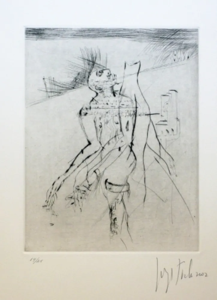 版画 Tacla - Sans titre