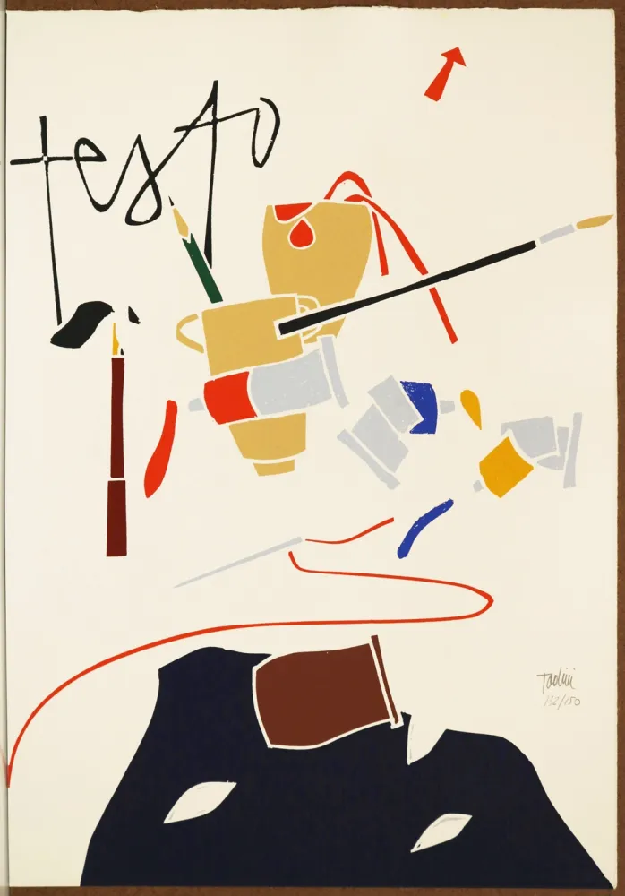 丝网印刷 Tadini - Testo