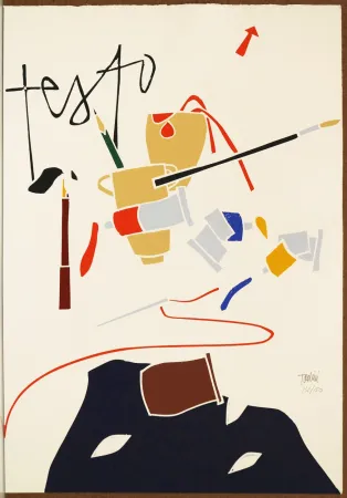 丝网印刷 Tadini - Testo